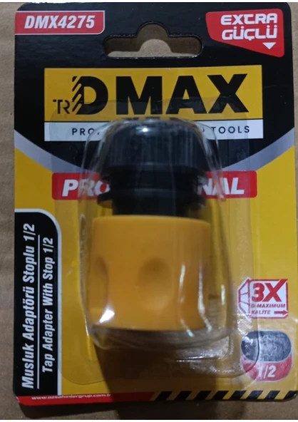 Dmax Musluk Adaptörü 1/2 Stoplu