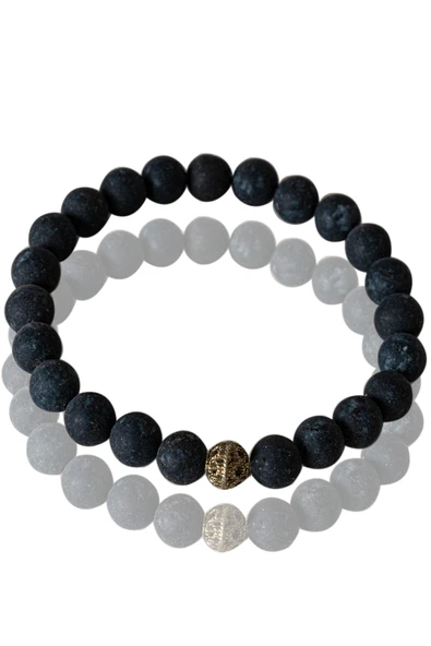 Sertifikalı Ham İşlenmemiş İyolit Taşı Bileklik - Resim 2