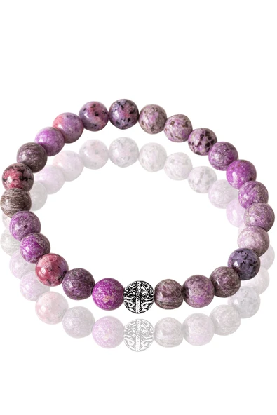 Sertifikalı Çeroit Taşı Bileklik - Gümüş Aparatlı ürün görseli