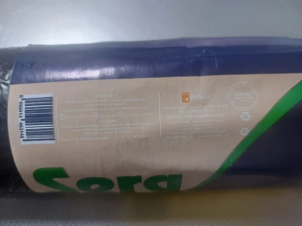 Sera Çöp Torbası 70 Lt Endüstriyel Extra Güçlü Büyük Boy 10 Lu 65 x 80 Cm x 10 Paket - Resim 6