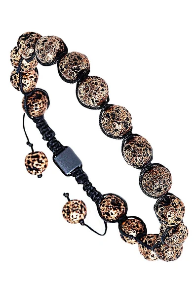 Sertifikalı Doğal Volkanik Yanardağ Tüfü Lav Taşı Bileklik - Resim 3