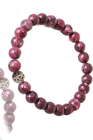 Sertifikalı Kırmızı Kuvars Taşı Bileklik - Gümüş Aparatlı - Resim 2