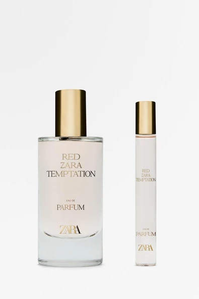 ZARA RED ZARA TEMPTATION EDP 50 ML (1,69 FL. OZ) + 10 ML (0,34 FL. OZ).
