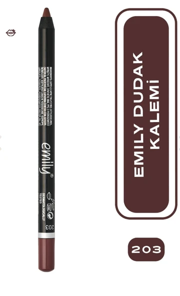 Emily Long Lasting Lip Pencil No: 203 - Dudak Kalemi - 8691190522032