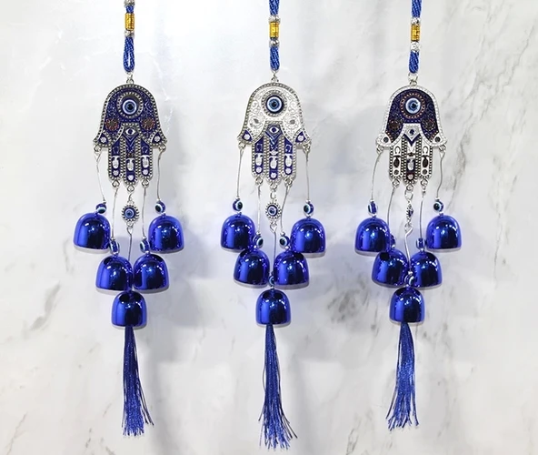 Metal Nazar Boncuğu Çan Alk3509 ürün görseli 1