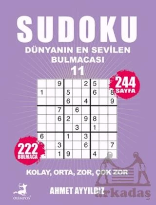 Sudoku - Dünyanın En Sevilen Bulmacası 11 - Ahmet Ayyıldız