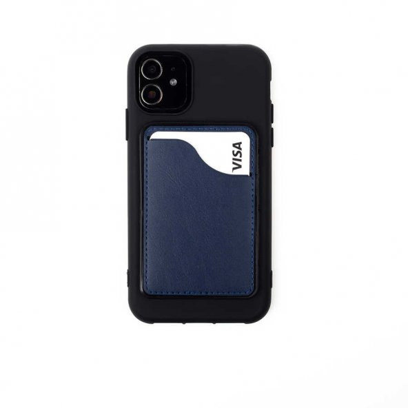Tüm Telefon Kılıflarına Uyumlu Telefon Arkası Kartlık Yapışkanlı - 6
