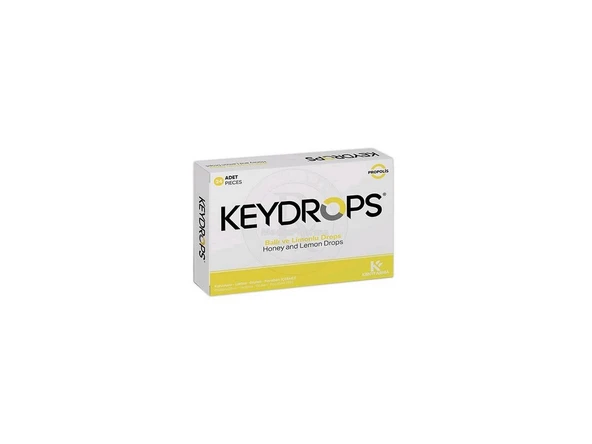 KEYDROPS BALLI VE LİMONLU DROPS 24 pastil