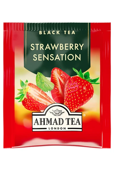 Ahmad Tea Çilek Aromalı Bardak Poşet Çay 20 Adet - 3