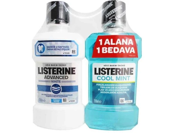 LİSTERİNE 1 ALANA 1 BEDAVA 250ML