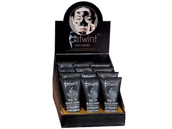 OSTWİNT SOYULABİLİR SİYAH MASKE 150 ML