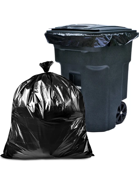 Sera Çöp Torbası 160 Lt Endüstriyel Extra Güçlü Jumbo Boy 10 Lu 80 x 110 Cm x 5 Paket - Resim 4