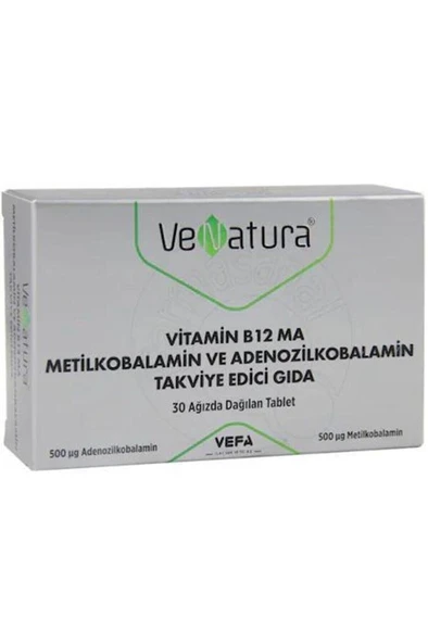 Venatura Vitamin B12 Ma 30 Ağızda Dağılan Tablet