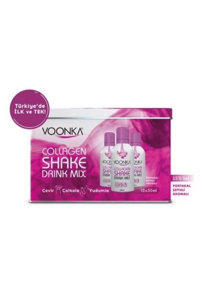 Voonka Collagen Shake Drink Mix 15*50ml