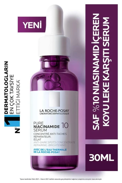 La Roche Posay Pure Niacinamide 10 Koyu Leke Karşıtı Serum 30 ml
