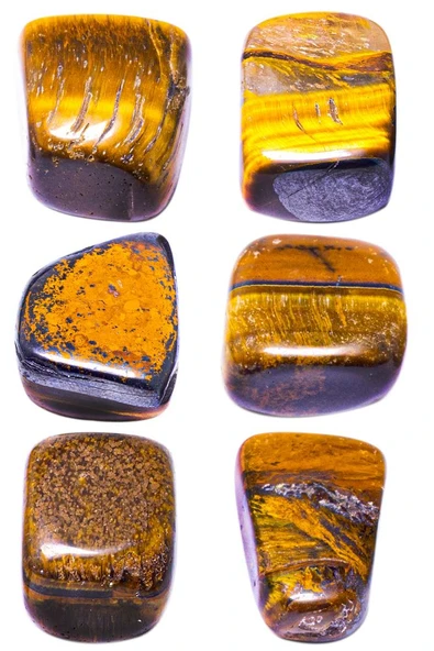 Sertifikalı Gerçek Kaplan Gözü Taşı Kütle - 4 Adetli ürün görseli