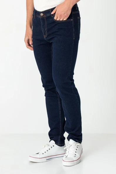 Erkek Regular Fit Super Rahat Kot Pantolon - 7