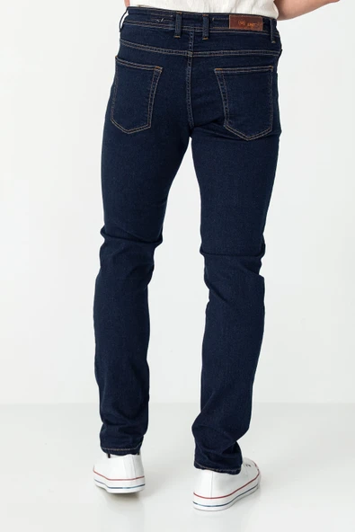 Erkek Regular Fit Super Rahat Kot Pantolon - 8