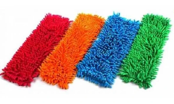 Paspas Yedeği Mikrofiber Makarna Mop Paspas Yedeği 50 Cm - 2