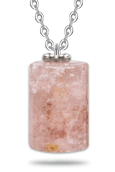 Sertifikalı Yüksek Kalite Doğal Bronzit Taşı Kolye - Resim 2