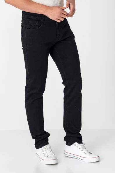 Erkek Regular Fit Super Rahat Kot Pantolon - 3