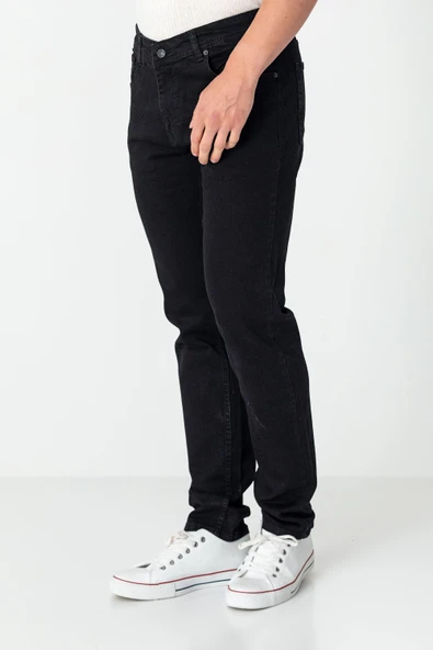 Erkek Regular Fit Super Rahat Kot Pantolon - 2