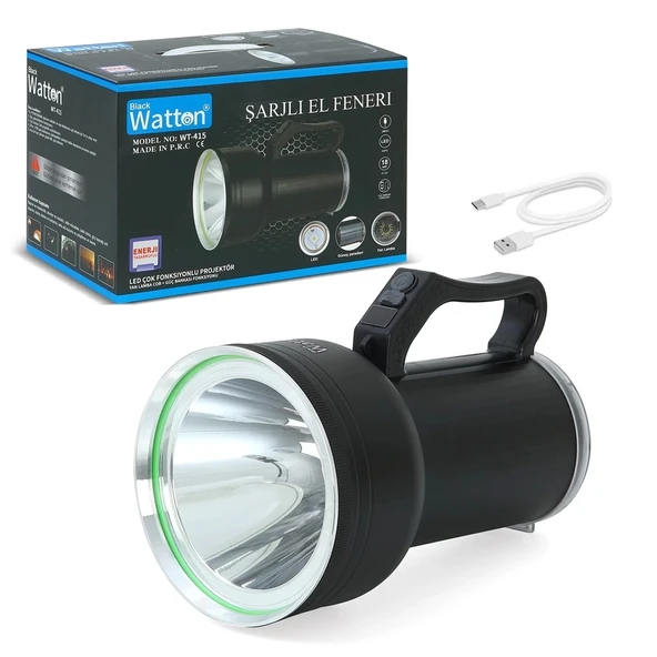 Gt Led Taşınabilir Güneş Solar Ledli Fener  Wt-415 - 2