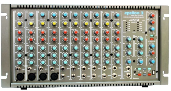 ATAK EPSILON 3 EKO REVERP 10 KANAL 2X500 WATT  POWER ANFİ