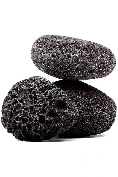 Sertifikalı Doğal Volkanik Lav Taşı Kütle – Tamburlanmış 30-35 mm Enerji ve Koku Taşı - Resim 2