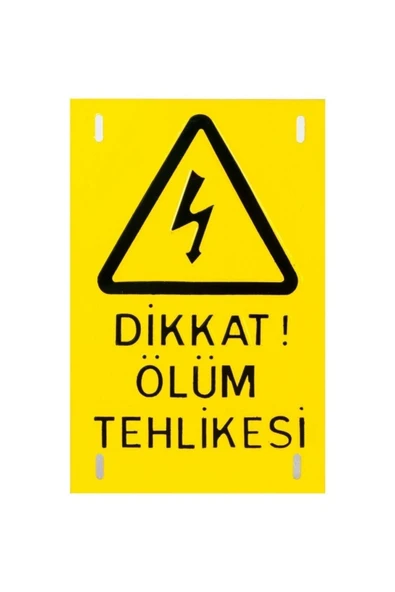 ÖLÜM TEHLİKELİ LEVHASI ÇETSAN