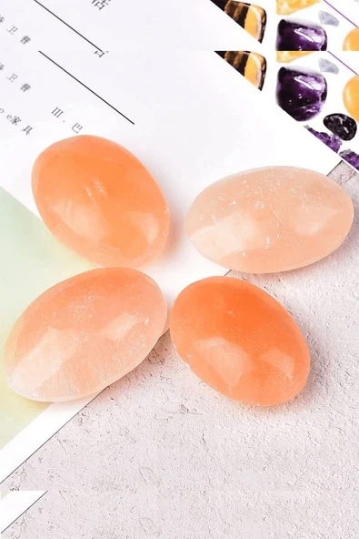 Sertifikalı Doğal Turuncu Selenit Taşı Kütle Parça ürün görseli