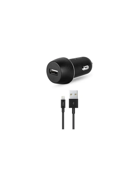 TTEC 2CKS20LS SmartCharger 2.1A Araç Şarj Aleti Siyah iPhone Lighting Kablolu
