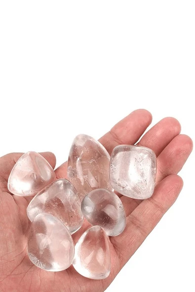 Sertifikalı A+ Cilalı Doğal Kristal Kuvars Taşı Kütle