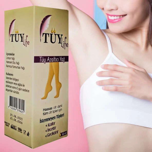 TÜY Life Tüy Azaltıcı Yağ 50 ml. - 2
