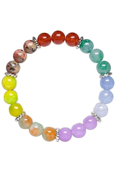 Sertifikalı Aşk Sevgi Çiftler Arası Uyum Doğal Taş Bilekliği Akik Akuamarin Amazonit Pembe Kuvars Morganit Taşı - Resim 2