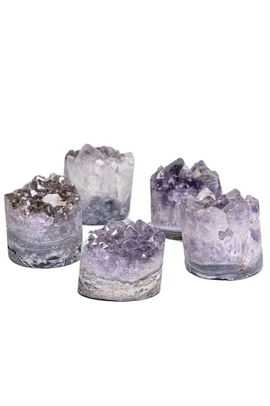 Sertifikalı Doğal Ham Ametist Taşı Kütle Parça (75-90 Gr) - Resim 2