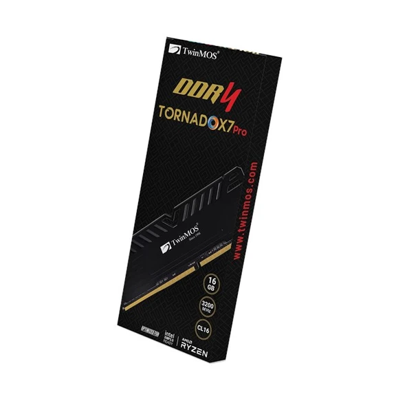 TwinMOS 16GB DDR4 3200MHz (TMD416GB3200D16BKX7P) - Resim 3
