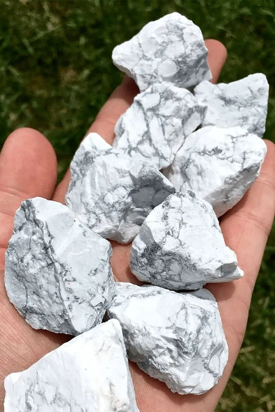 Sertifikalı Ham Işlenmemiş Doğal Havlit Taşı Kütle (3-4 Cm) - Resim 3