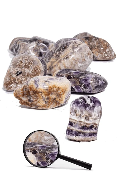 Sertifikalı Doğal Çeroit Taşı Kütle - Tamburlanmış (3-4 Cm) ürün görseli