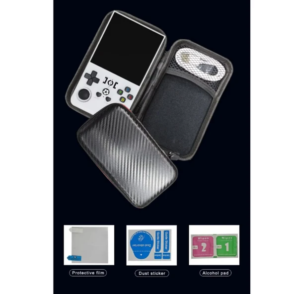 Ozmik R36 Max Oyun konsolu 4 inç ekran 64G PSP Retro klasik taşınabilir Beyaz - 4