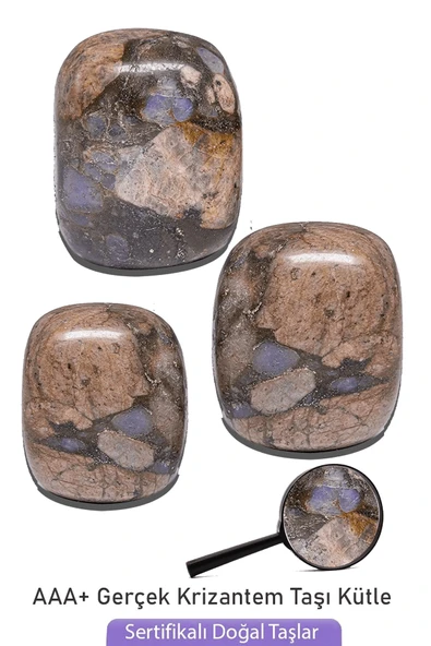 Sertifikalı Doğal Mavi Jasper Taşı Kütle ürün görseli