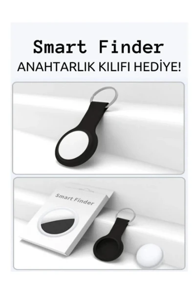 Smart Finder Airtag Akıllı Takip Cihazı - Android Ve İos Uyumlu (anahtarlık Hediye)