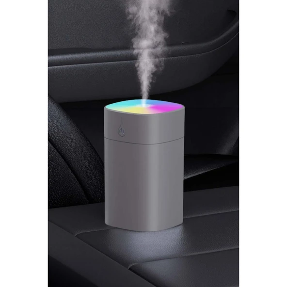 Ozmik SD09 Hava Nemlendirici Buhar Makinesi Ve Aroma Difüzörü H2O Humidifier 400 Ml Ultrasonik Siyah