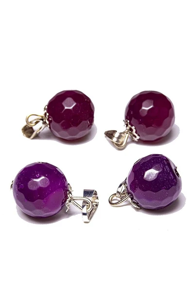 Sertifikalı Yakut Taşı Doğal Taş Kolye - 3