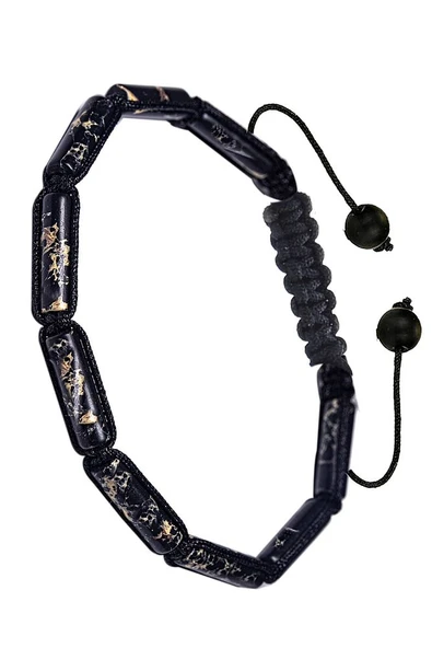 Sertifikalı Siyah Varisit Taşı Doğal Taş Bileklik - Resim 3