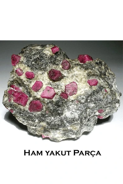 Sertifikalı Yakut Taşı Doğal Taş Kolye - 4