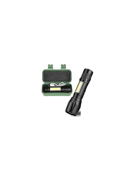 CATA CT-8024 POLİCE CEP LED USB ŞARJLI 3 FONKSİYONLU EL FENERİ
