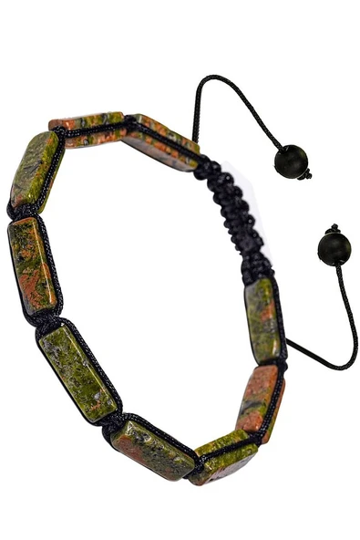 Sertifikalı Unakit Taşı Doğal Taş Bileklik (aaa Kalite) - Resim 3