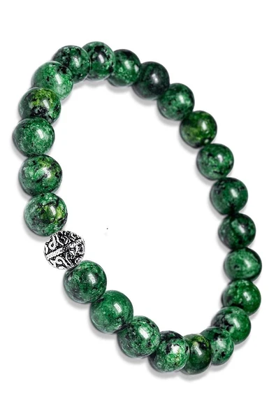 Sertifikalı Gerçek Doğal Yeşim Taşı Bileklik - Gümüş Aparatlı - Resim 2