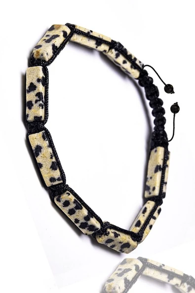 Sertifikalı Bıldırcın Jasper Doğal Taş Bileklik - Resim 2